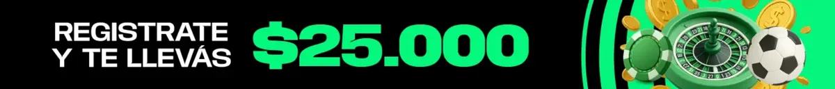 Registrate en bplay y llevate un bono de bienvenida de $25.000